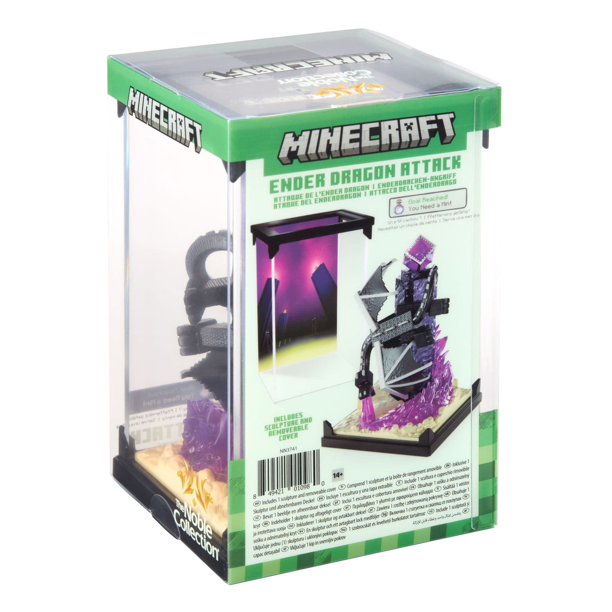 NOBLE COLLECTION - MINECRAFT - ENDER DRAGON DIORAMA