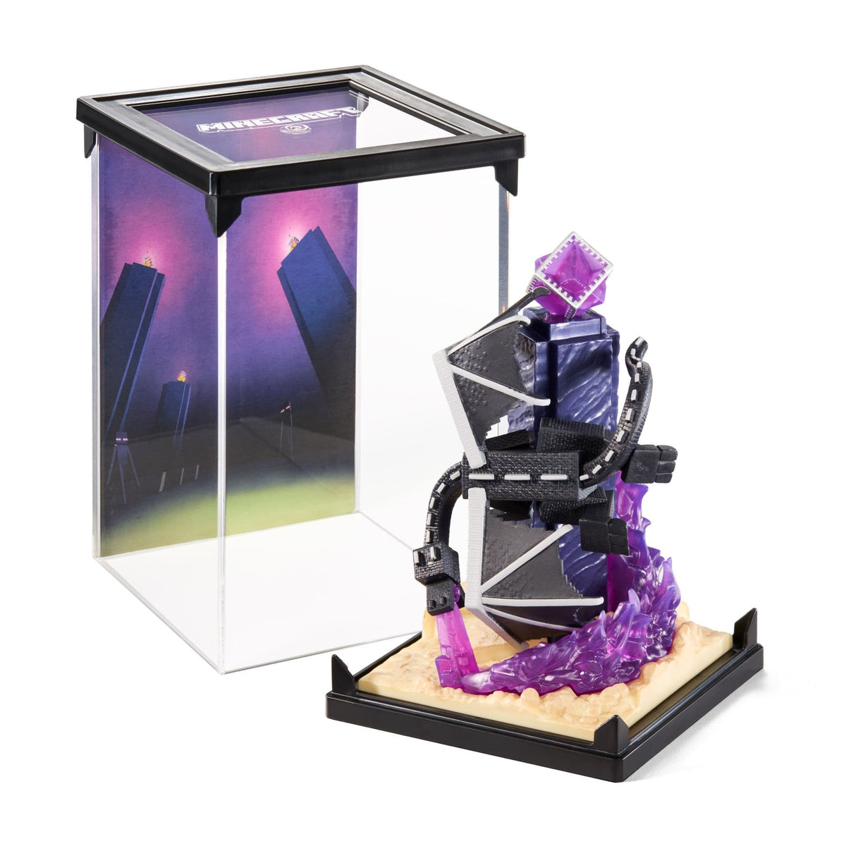 NOBLE COLLECTION - MINECRAFT - ENDER DRAGON DIORAMA