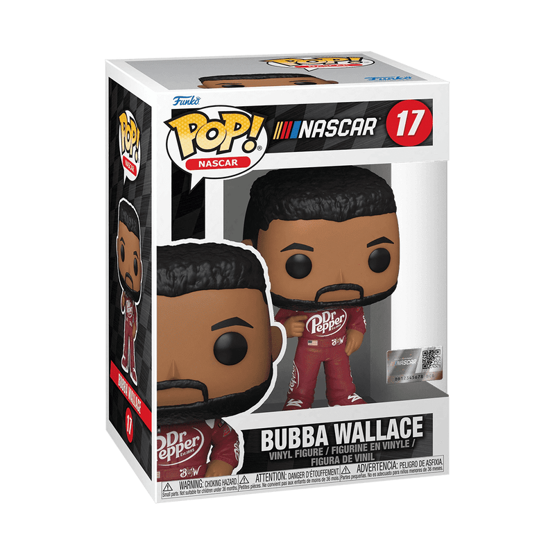 FUNKO POP NASCAR: BUBBA WALLACE (DR PEPPER)