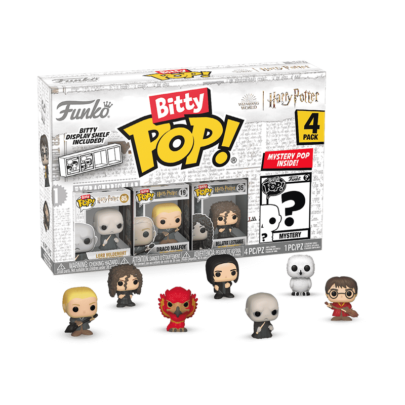 FUNKO BITTY POP: HARRY POTTER - VOLDEMORT 4PK