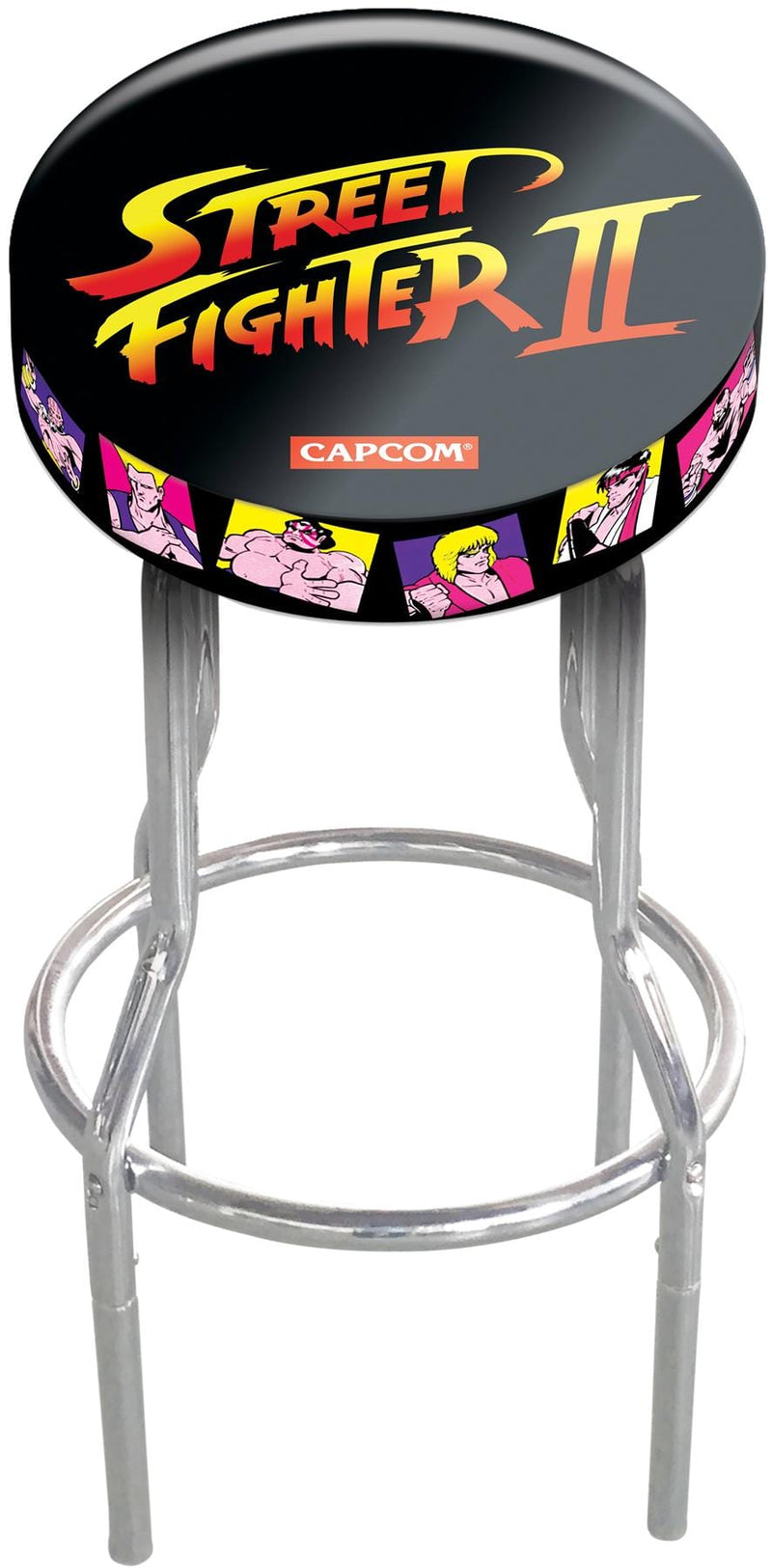 ARCADE1UP ADJUSTABLE STOOL - STREET FIGHTER II STOL 1220000271197