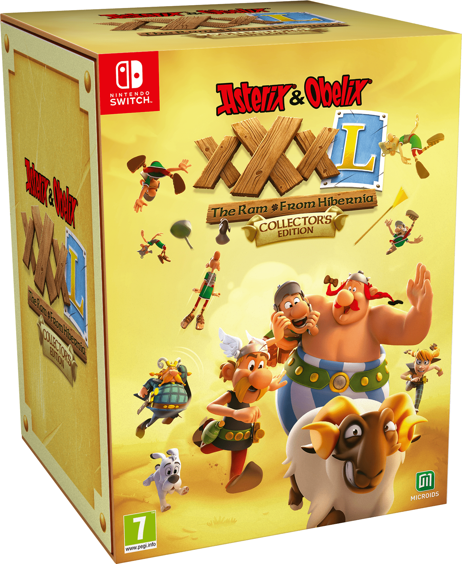 Asterix & Obelix XXXL: The Ram From Hibernia - Collectors Edition (Nintendo Switch) - ODPRTA EMBALAŽA 3200000002463