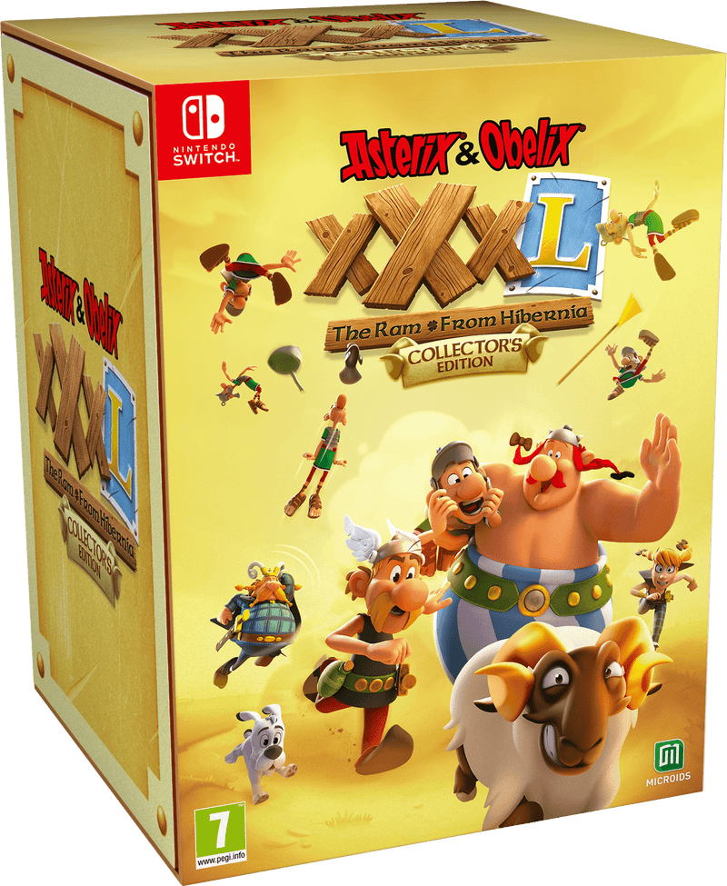 Asterix & Obelix XXXL: The Ram From Hibernia - Collectors Edition (Nintendo Switch) - ODPRTA EMBALAŽA 3200000002463