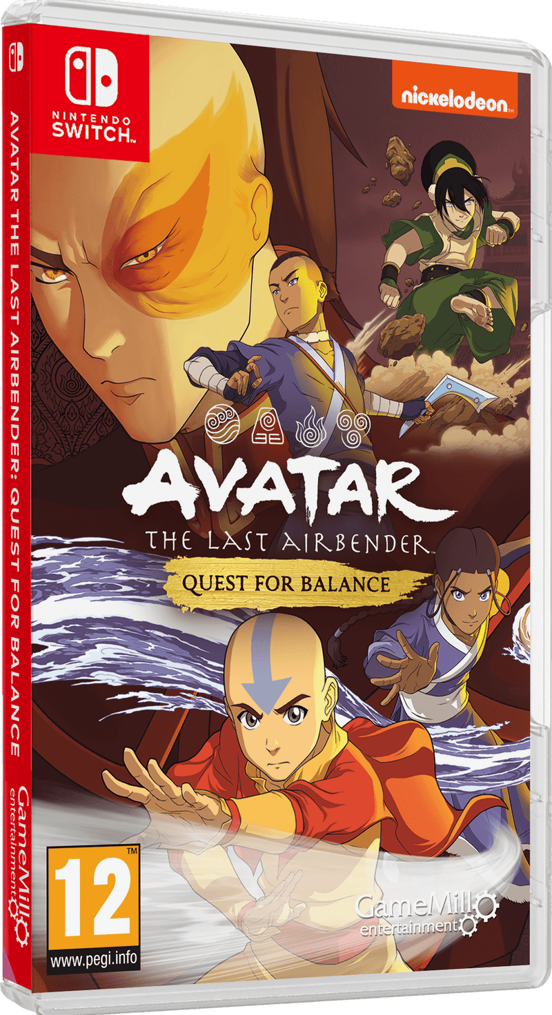 Avatar The Last Airbender: Quest For Balance (Nintendo Switch) 5060968300326