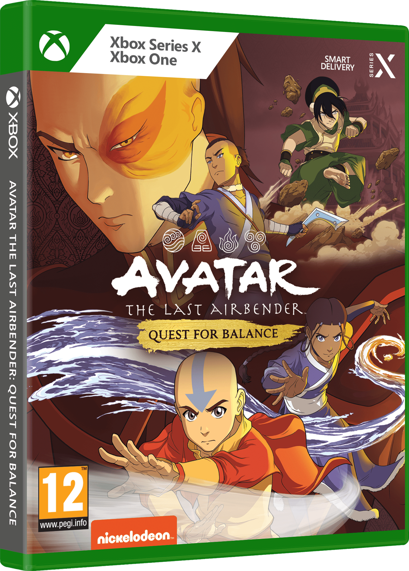 Avatar The Last Airbender: Quest For Balance (Xbox Series X & Xbox One) 5060968300357