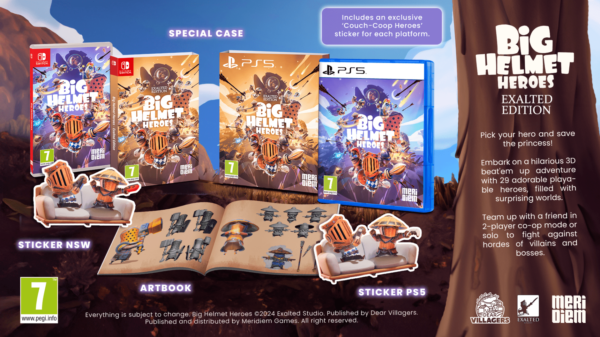 Big Helmet Heroes - Exalted Edition (Playstation 5) 8436622260119