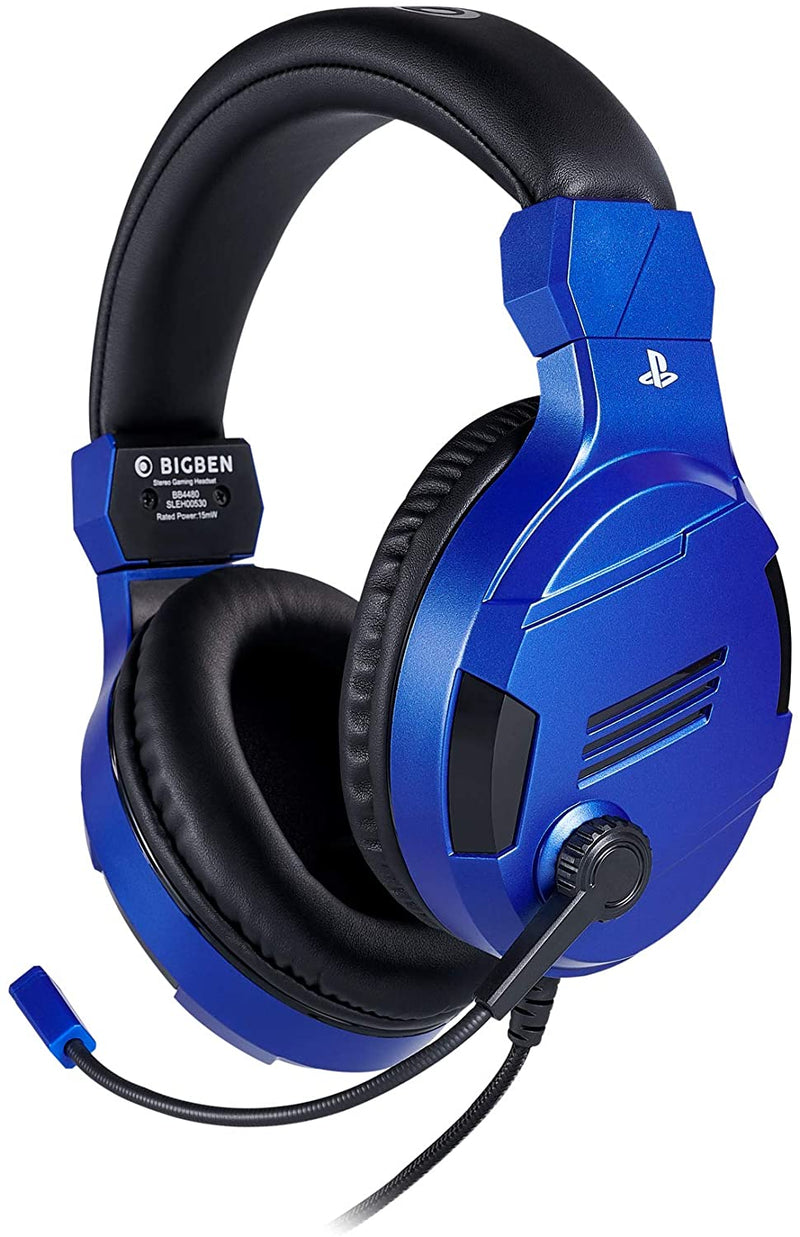BIGBEN STEREO GAMING ŽIČNE SLUŠALKE V3, MODRE 3499550381412