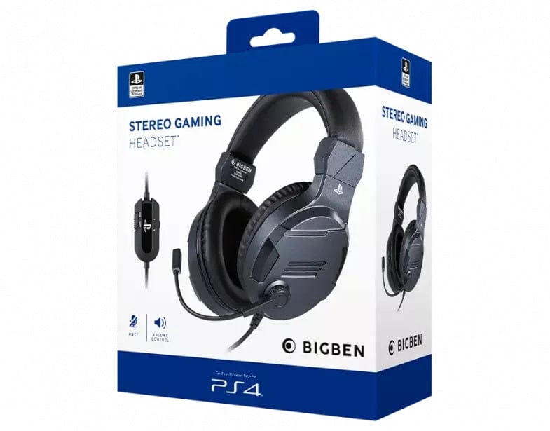 BIGBEN Stereo Gaming žične slušalke V3 titanium - POŠKODOVANA EMBALAŽA 3200000002562