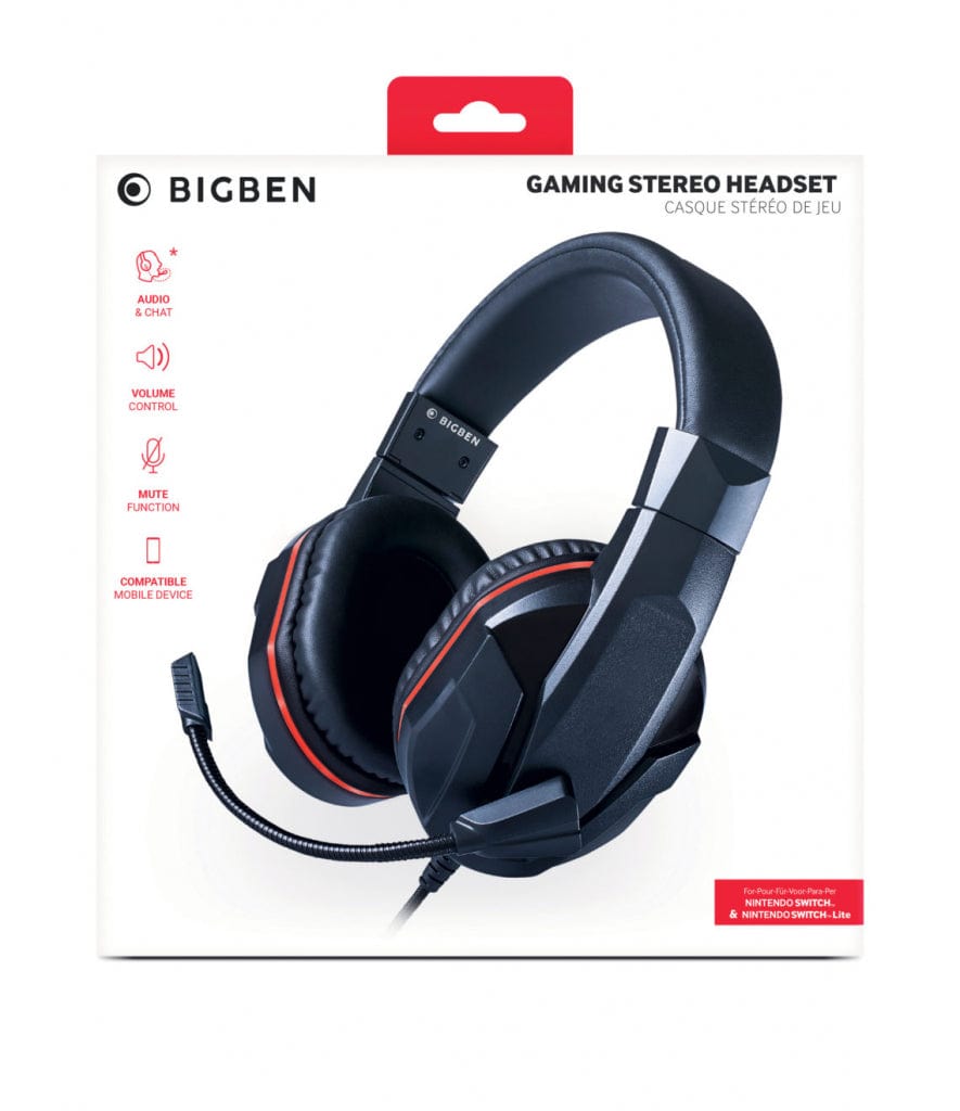BIGBEN SWITCH STEREO GAMING žične slušalke 3499550358988