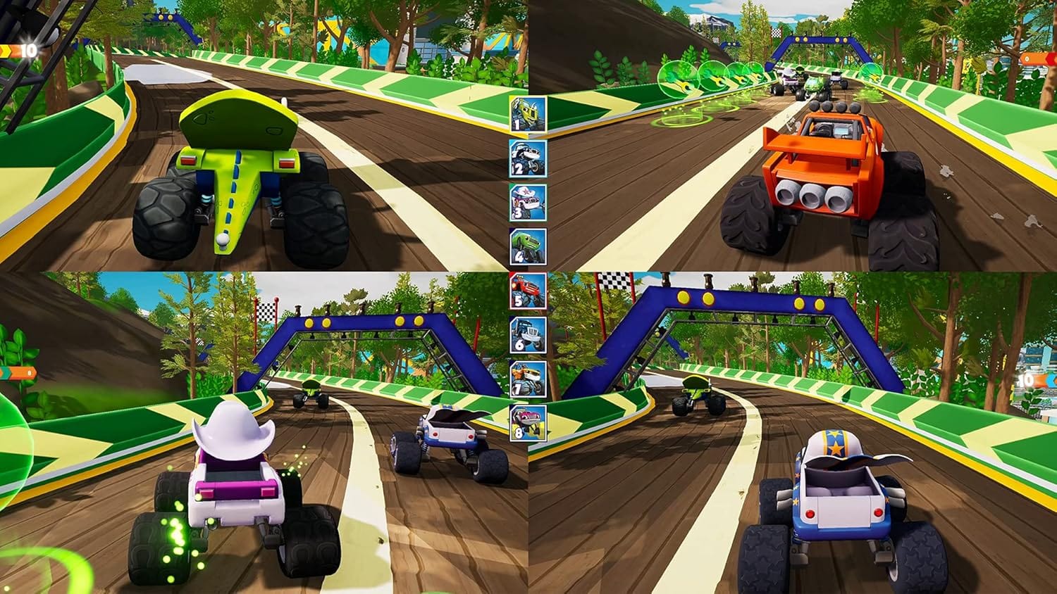 Blaze and the Monster Machines: Axle City Racers (PS4) (Playstation 4) 5061005359260