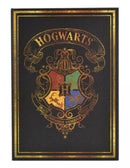 BLUE SKY HARRY POTTER A5 CASEBOUND BELEŽKA - ČRNA - COLOURFUL CREST 5056563712220