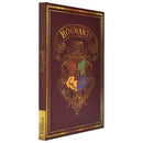 BLUE SKY HARRY POTTER A5 CASEBOUND BELEŽKA - RDEČA - COLOURFUL CREST 5056563712572