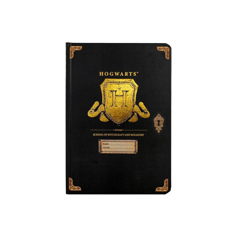 BLUE SKY HARRY POTTER A5 CASEBOUND NOTEBOOK - HOGWARTS SHIELD BELEŽNICA 5060718148260