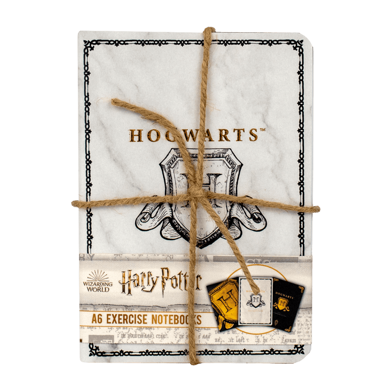 BLUE SKY HARRY POTTER A6 NOTEBOOKS 3PK - HOGWARTS SHIELD BELEŽNICE set 3 5060718148444