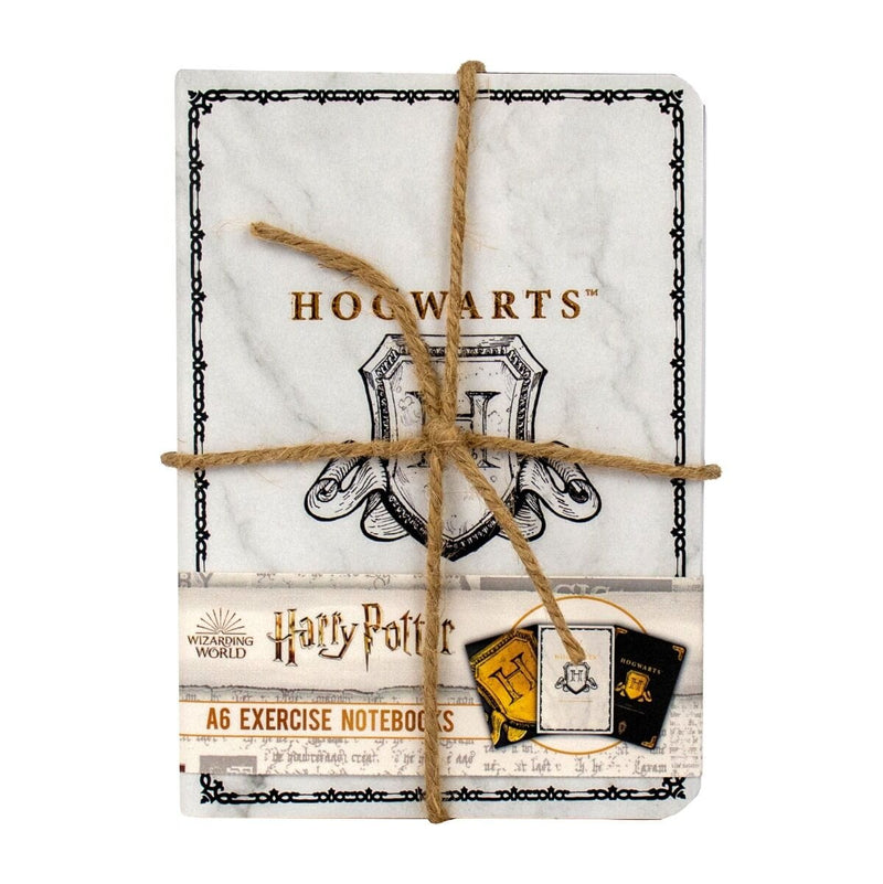 BLUE SKY HARRY POTTER A6 NOTEBOOKS 3PK - HOGWARTS SHIELD BELEŽNICE set 3 5060718148444