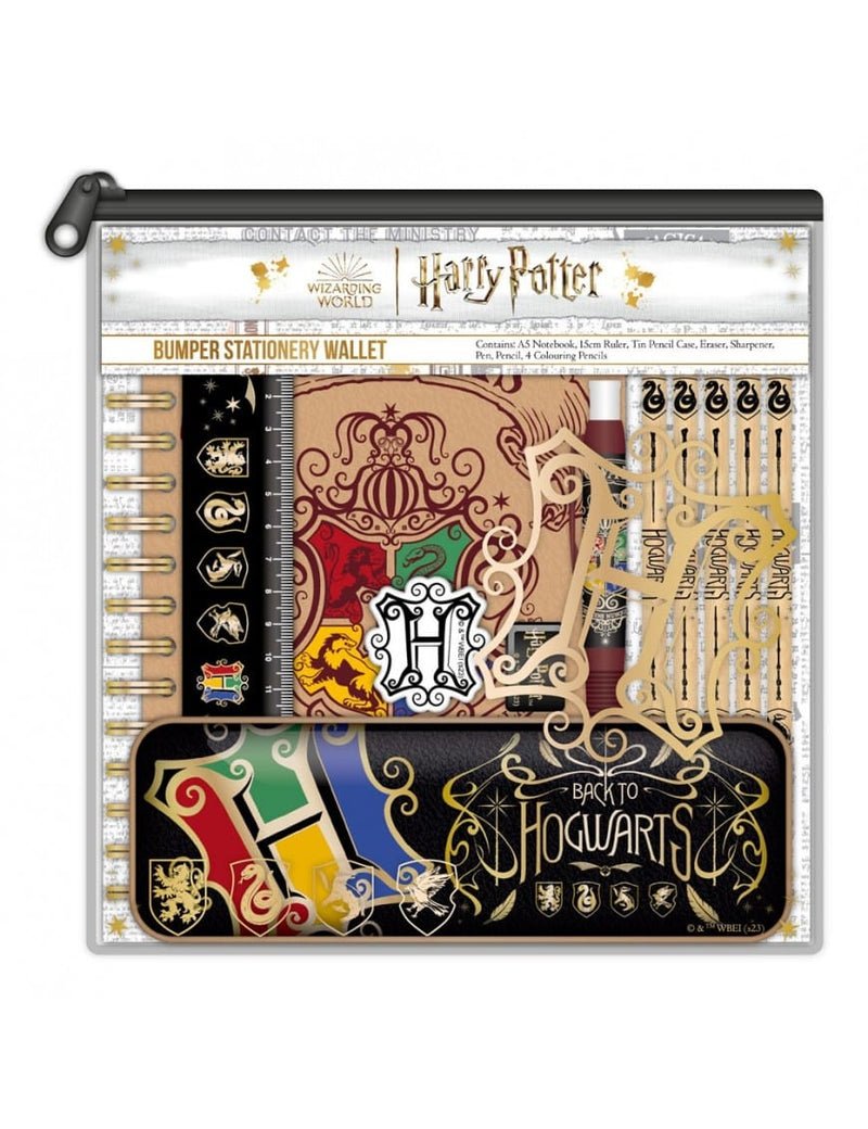 BLUE SKY HARRY POTTER BUMPER PISARNIŠKI SET - COLOURFUL CREST 5056563713593