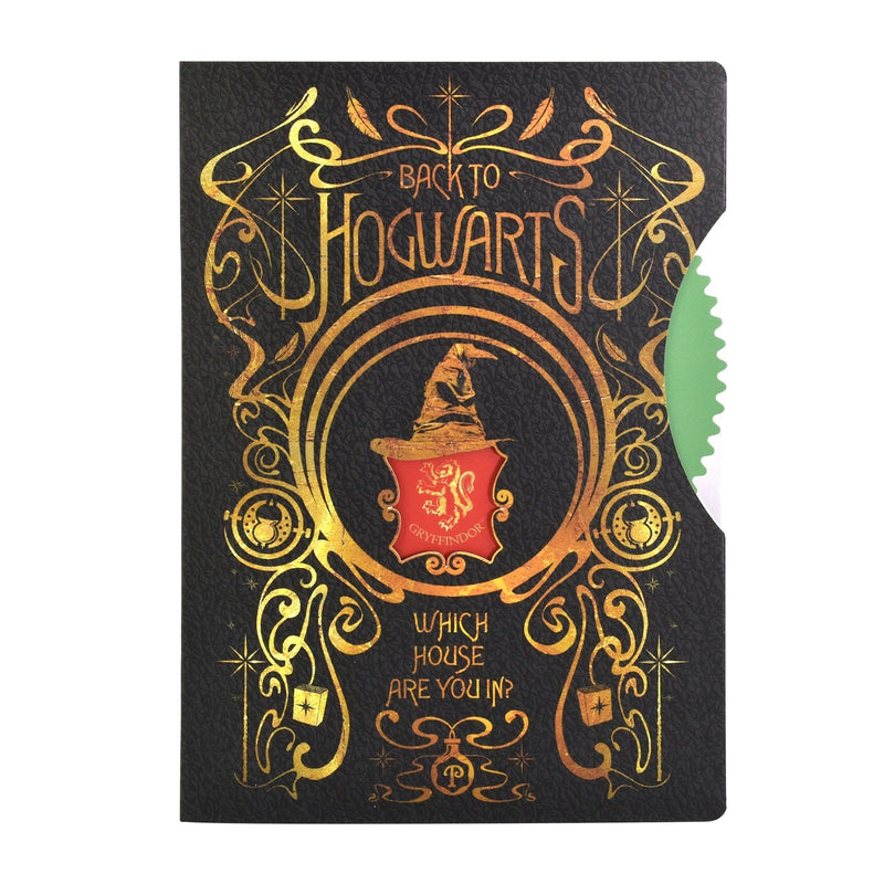 BLUE SKY HARRY POTTER SPINNER BELEŽKA - COLOURFUL CREST 5056563712824