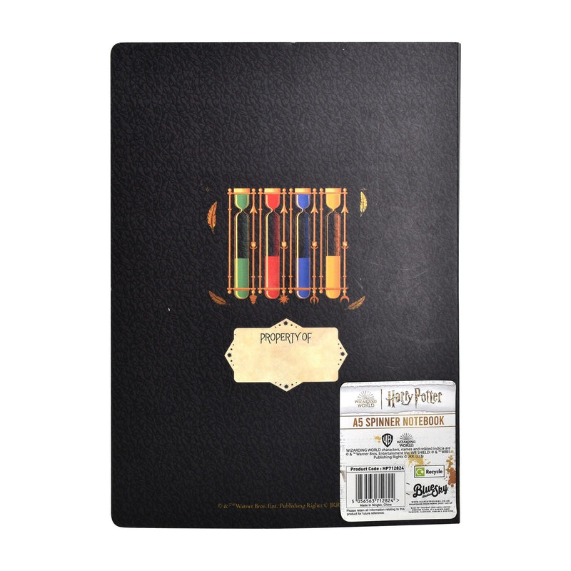 BLUE SKY HARRY POTTER SPINNER BELEŽKA - COLOURFUL CREST 5056563712824