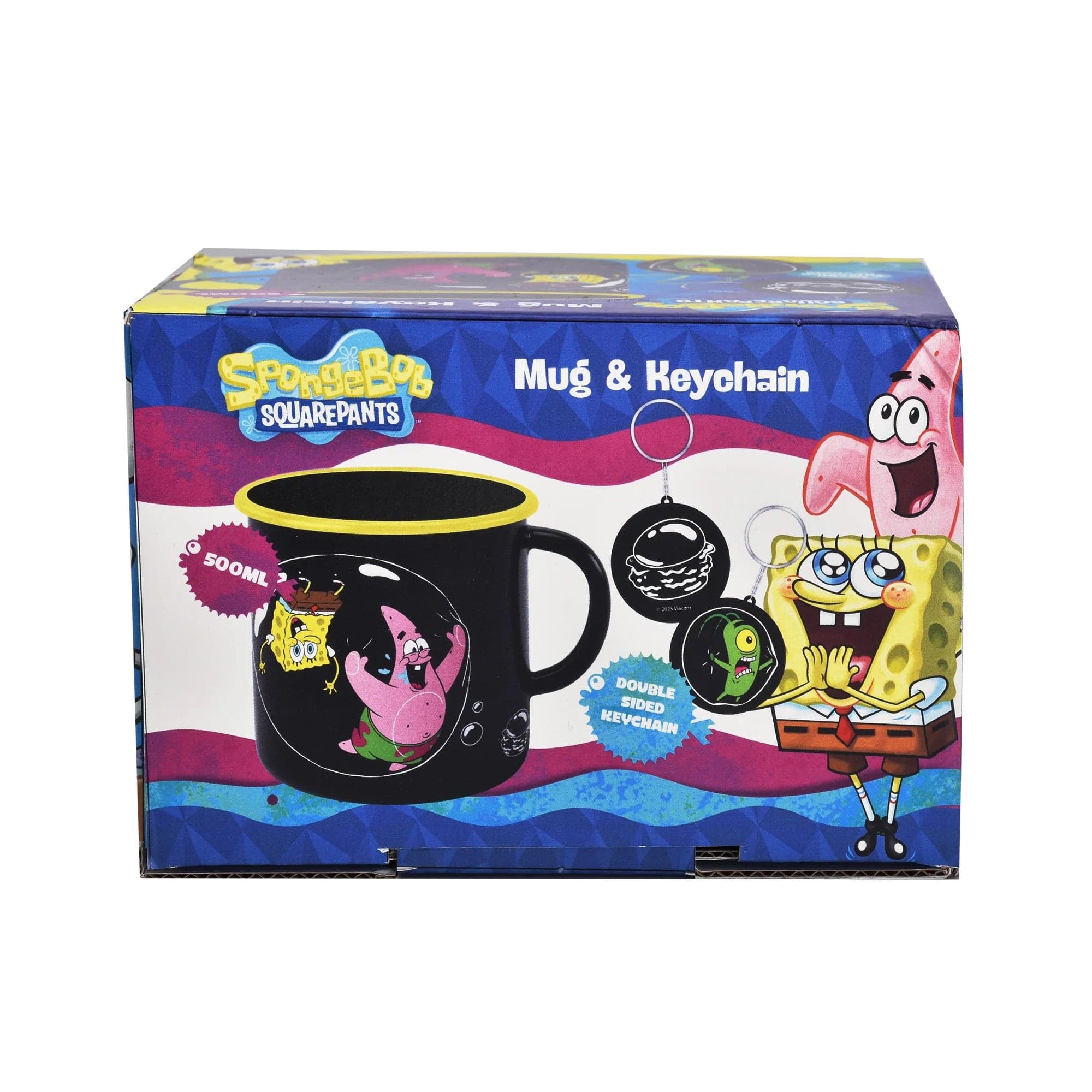 BLUE SKY SPONGE BOB SKODELICA & OBESEK ZA KLJUČE - BUBBLES 5056563714279