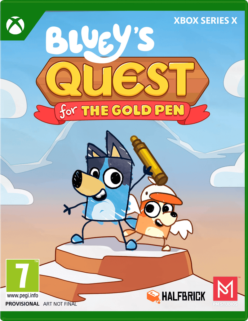 Bluey's Quest For The Gold Pen (Xbox Series X) 5056635622020
