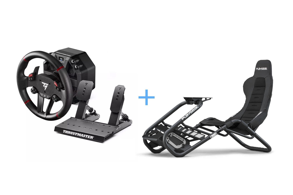 BUNDLE - THRUSTMASTER T598 PC/PS4/PS5 + PLAYSEAT TROPHY - BLACK 9997496870037