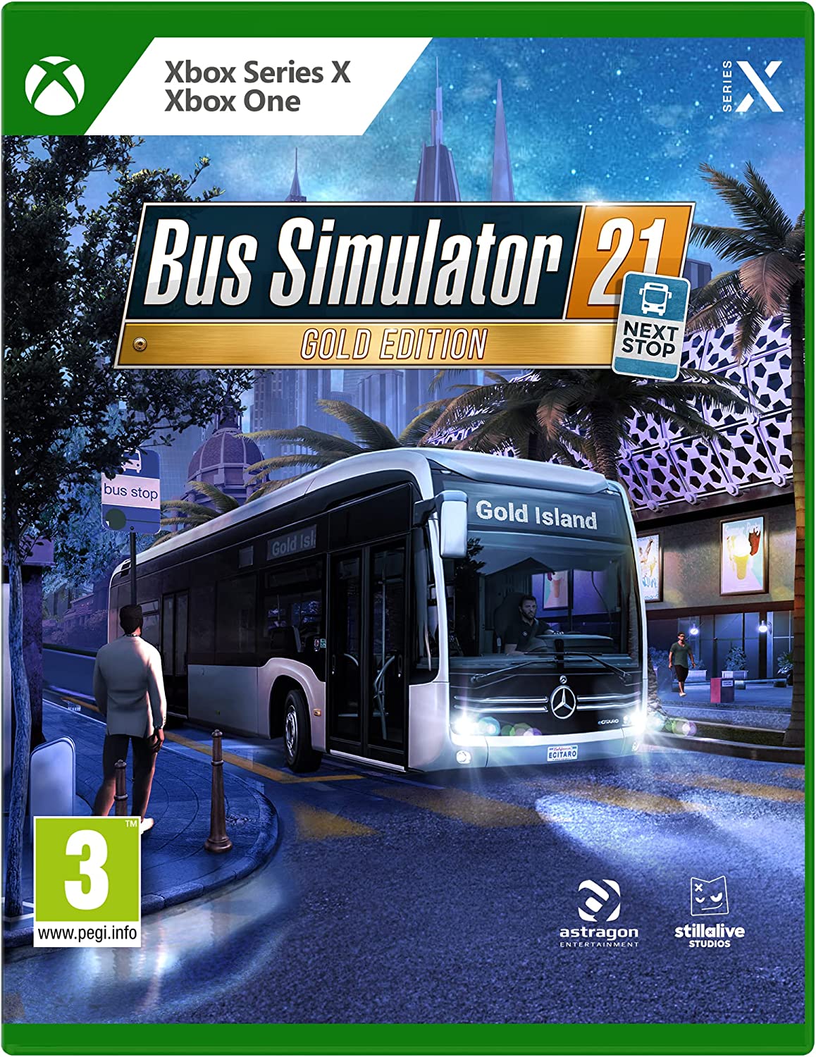 Bus Simulator 21: Next Stop - Gold Edition (XBOX Series X & XBOX One) 4041417880621