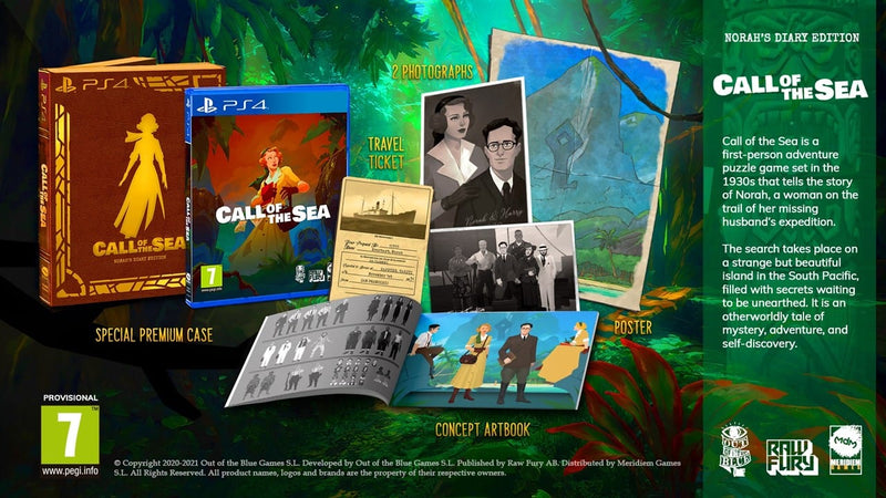 Call of the Sea - Norah's Diary Edition (Playstation 4) - POŠKODOVANA EMBALAŽA 3200000001602