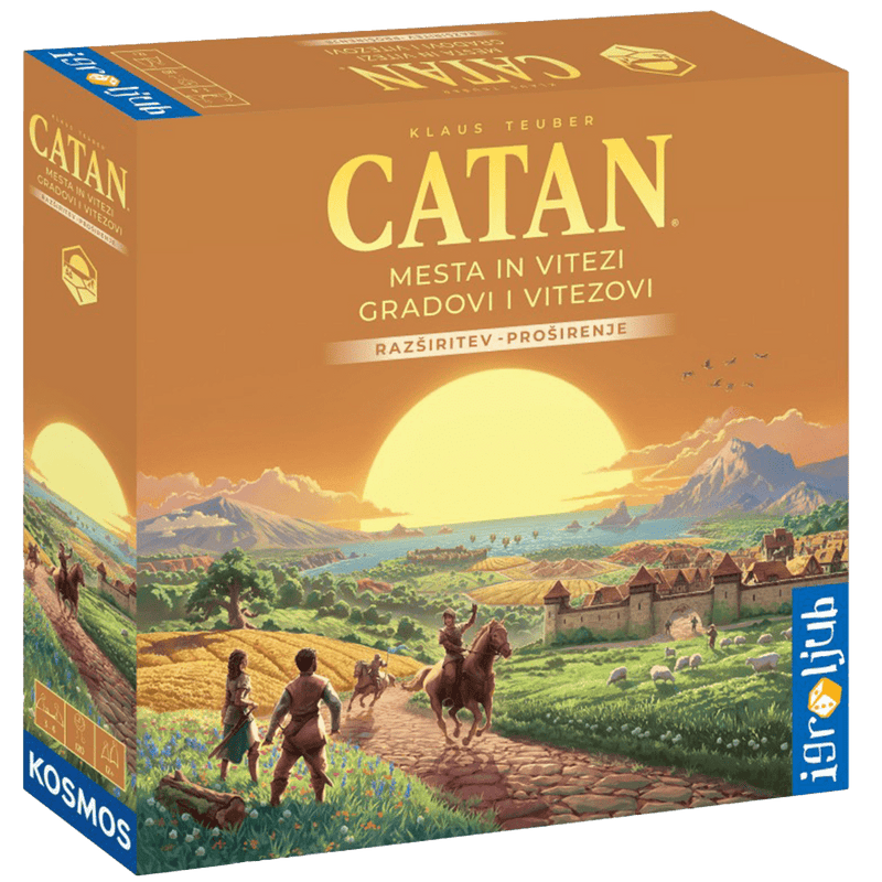 Catan 2025 Mesta in vitezi - razširitev 3830049971057