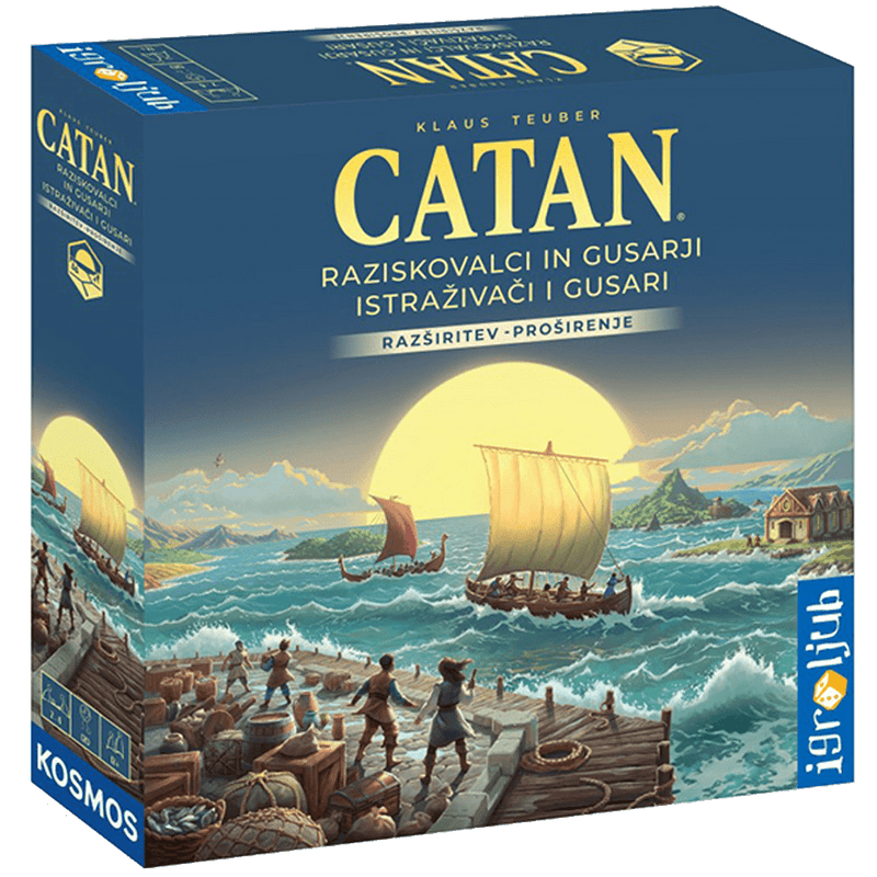 Catan Raziskovalci in gusarji - razširitev 3830049971071