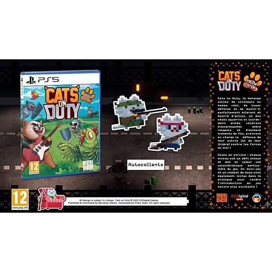 Cats On Duty - Meow Edition (Playstation 5) 8437024411901