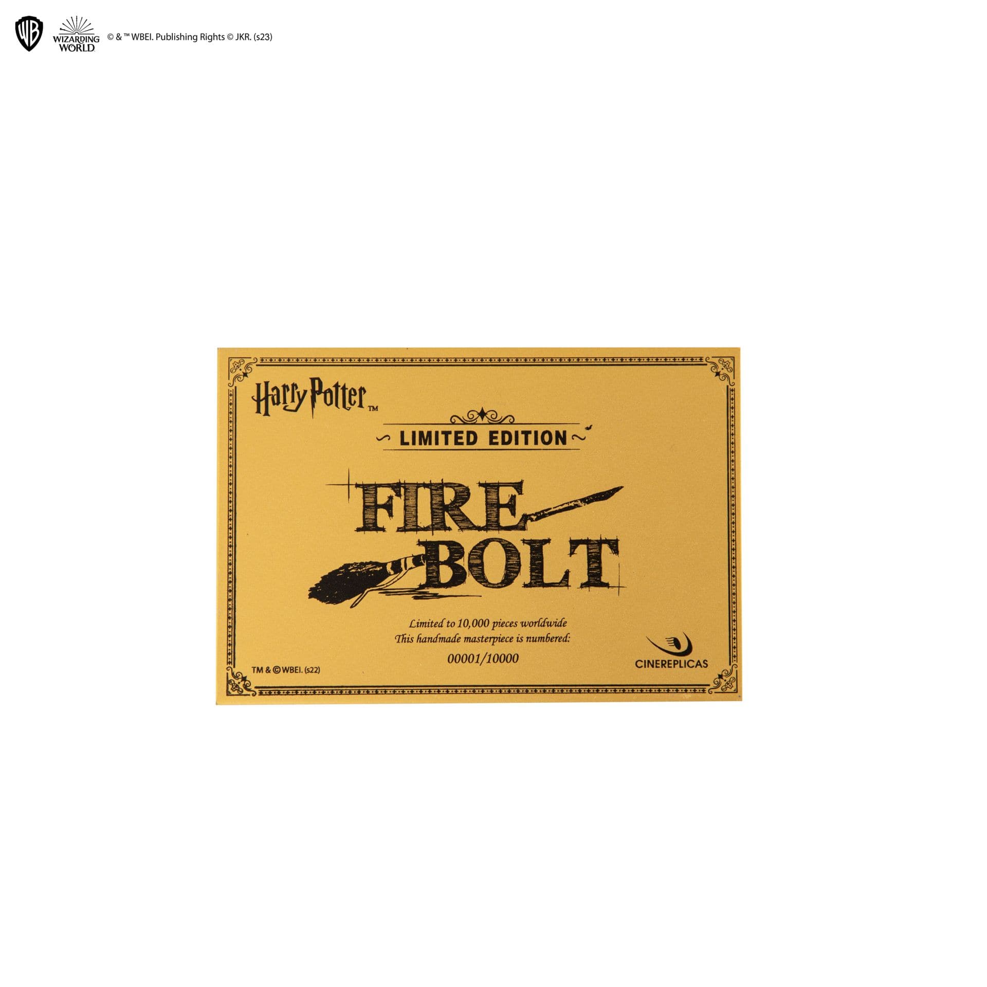 CINEREPLICAS: FIREBOLT BROOM - 2022 EDITION 4895205604162