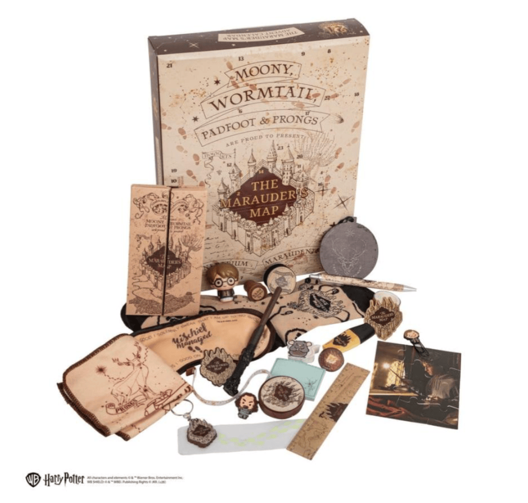 CINEREPLICAS: HARRY POTTER - MARAUDER'S MAP 2026 EDITION adventni koledar 4895205624313