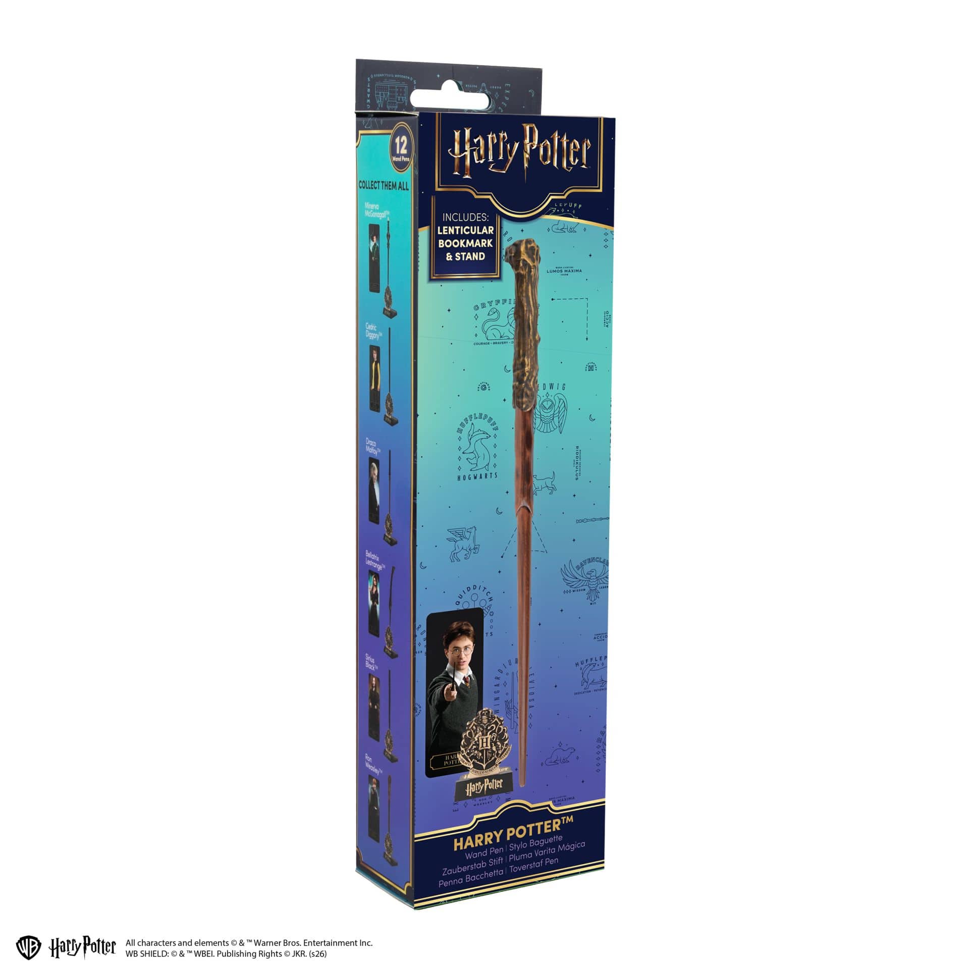 CINEREPLICAS: HARRY POTTER  - PEN WITH STAND UNIT BOX - HARRY POTTER 4895205608030