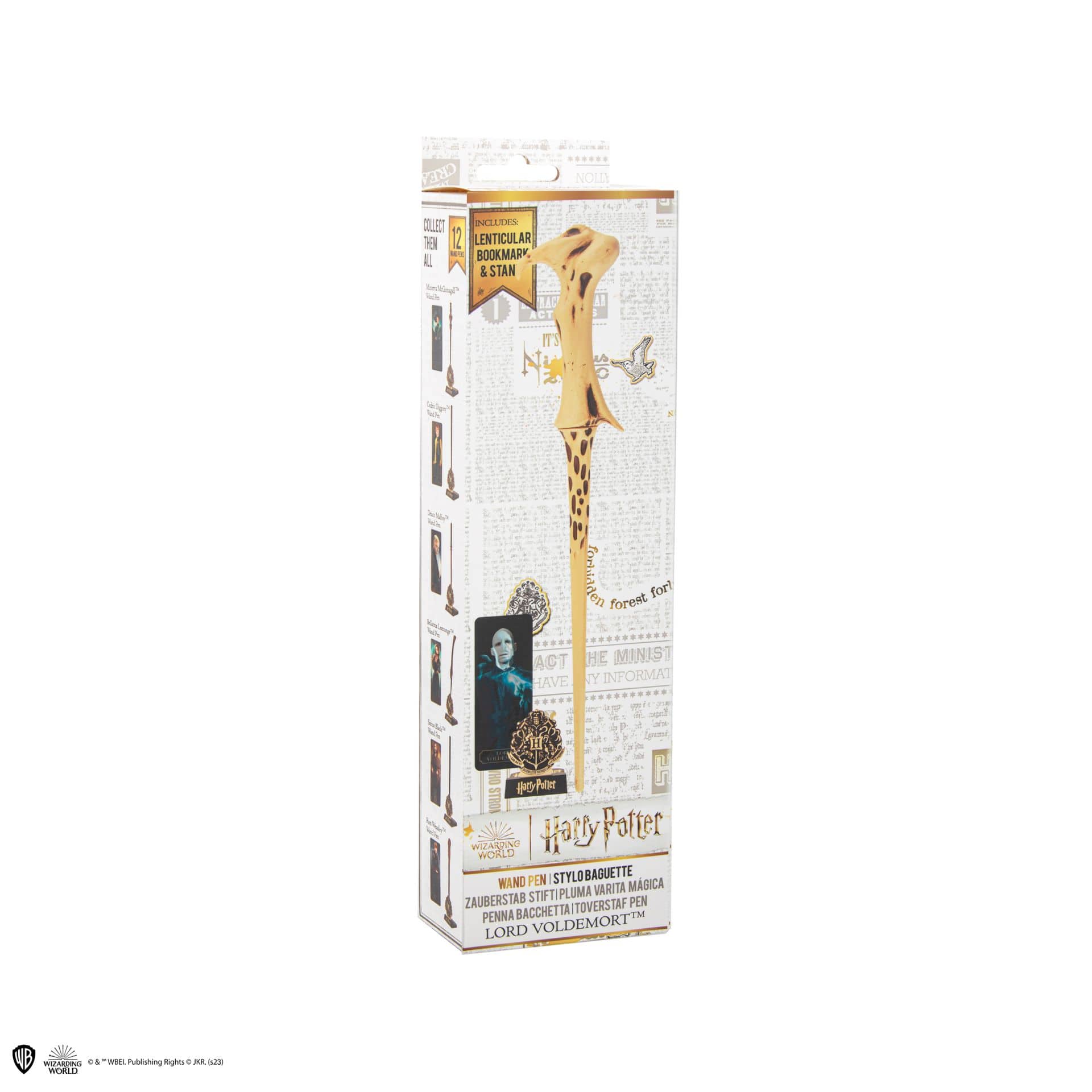 CINEREPLICAS: HARRY POTTER  - PEN WITH STAND UNIT BOX - VOLDEMORT 4895205608078
