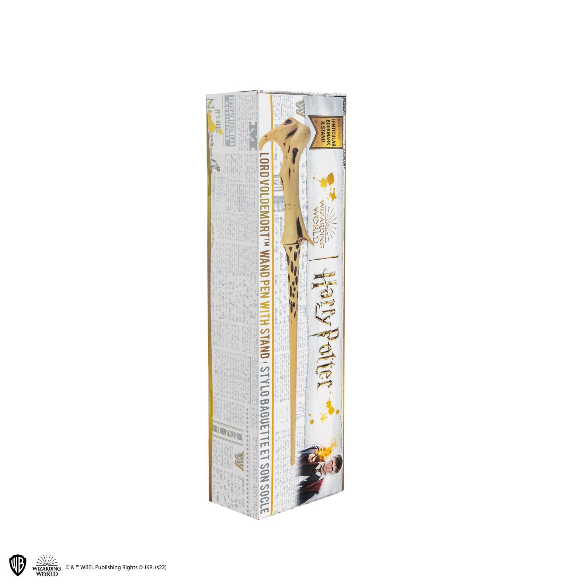 CINEREPLICAS: HARRY POTTER  - PEN WITH STAND UNIT BOX - VOLDEMORT 4895205608078