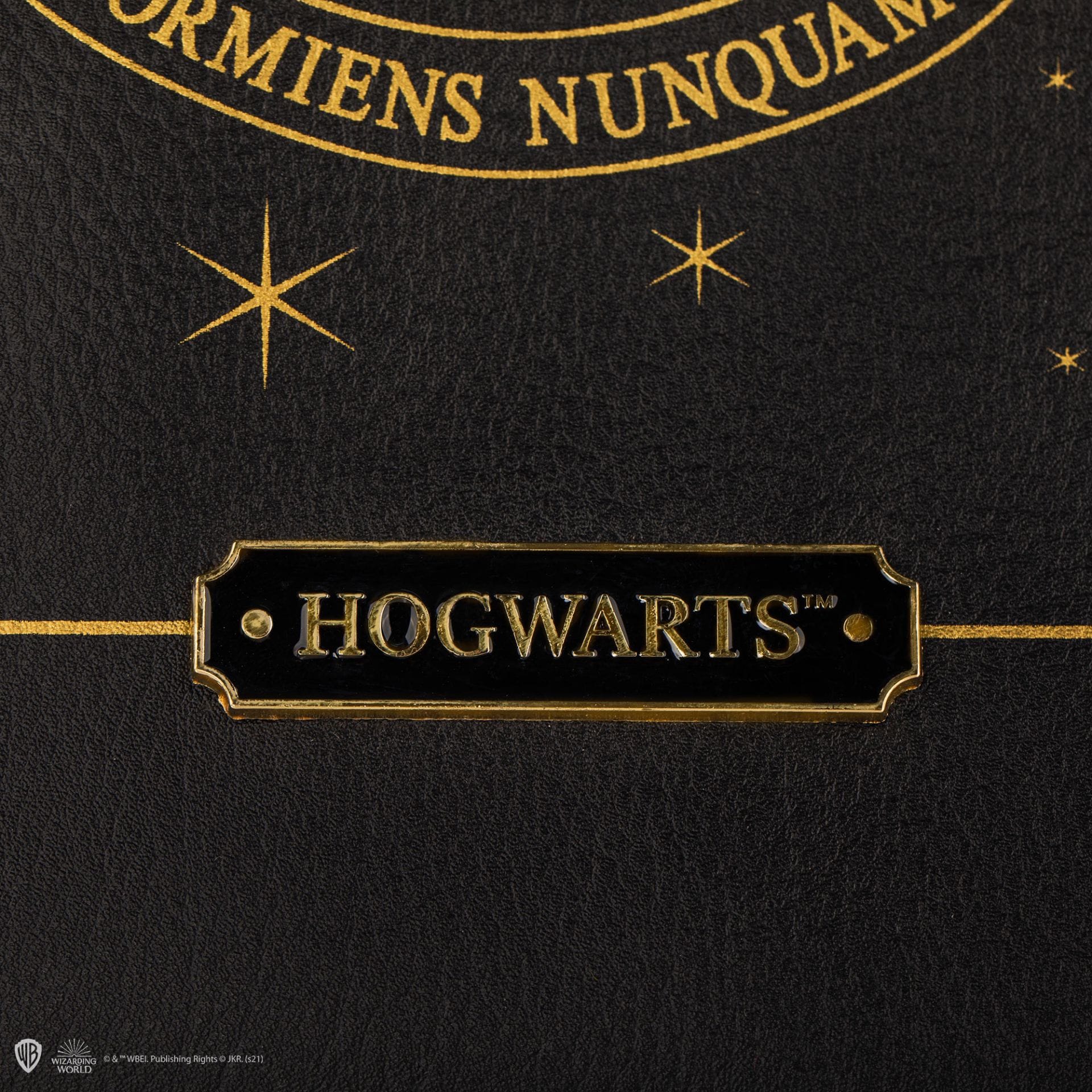 CINEREPLICAS: HARRY POTTER  - SHOPPING BAG - HOGWARTS - BLACK PU LEATHER 4895205606371