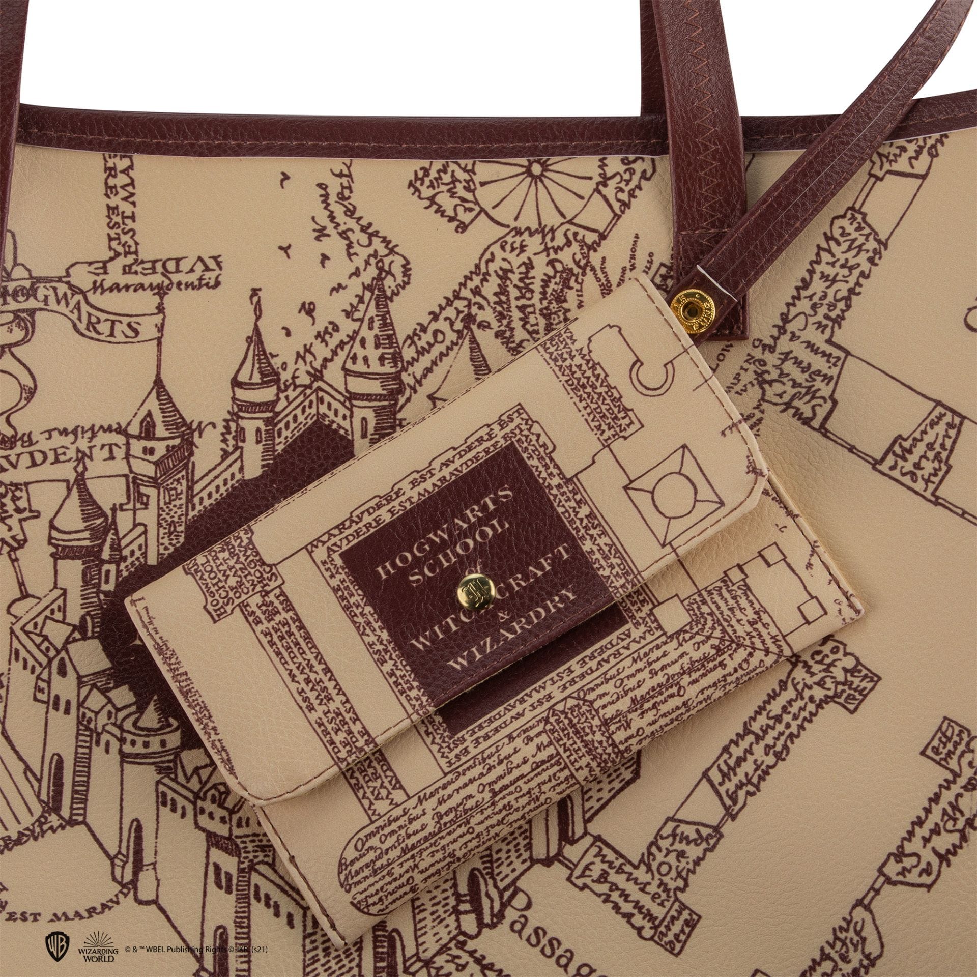 CINEREPLICAS: HARRY POTTER  - SHOPPING BAG - MARAUDER'S MAP 4895205606357