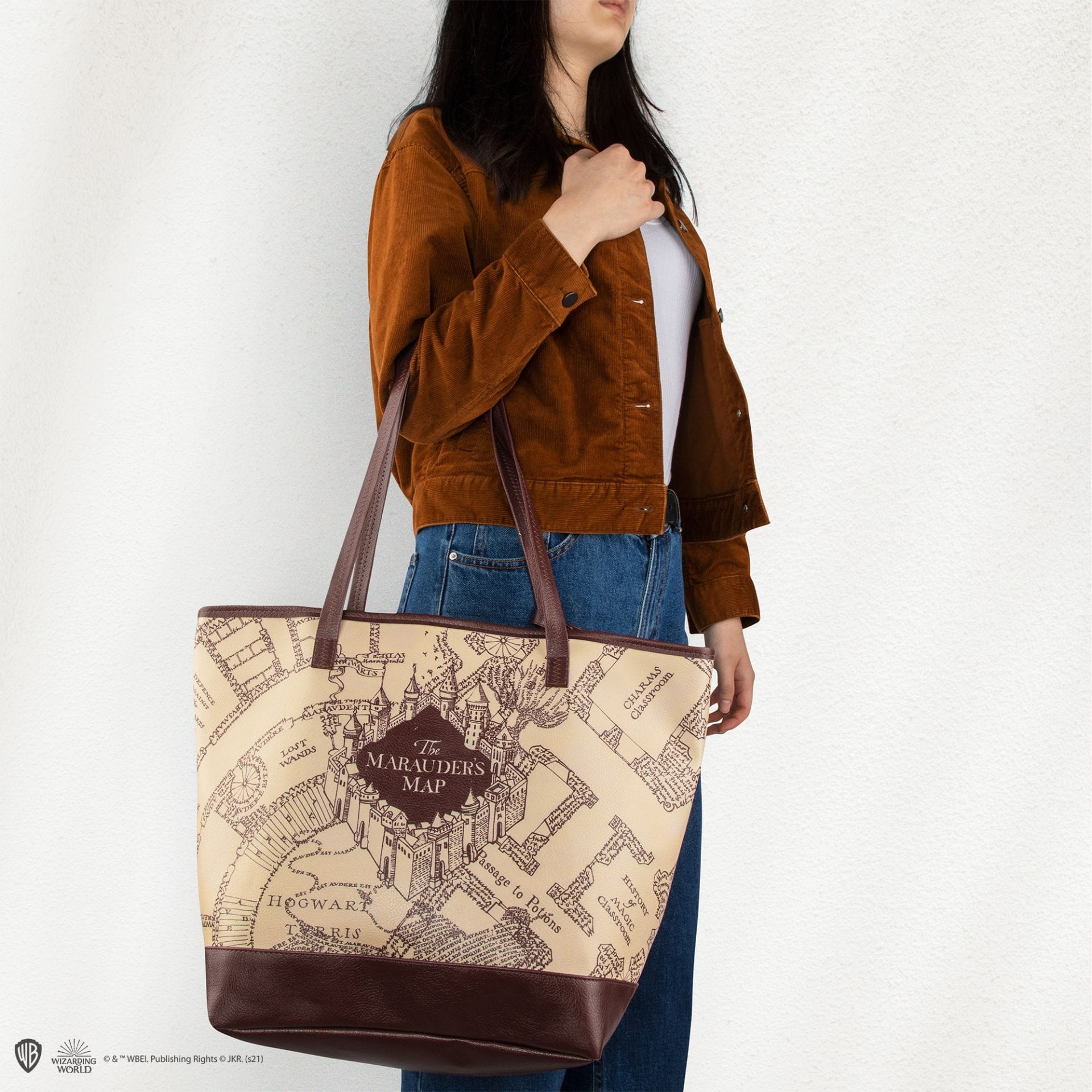 CINEREPLICAS: HARRY POTTER  - SHOPPING BAG - MARAUDER'S MAP 4895205606357