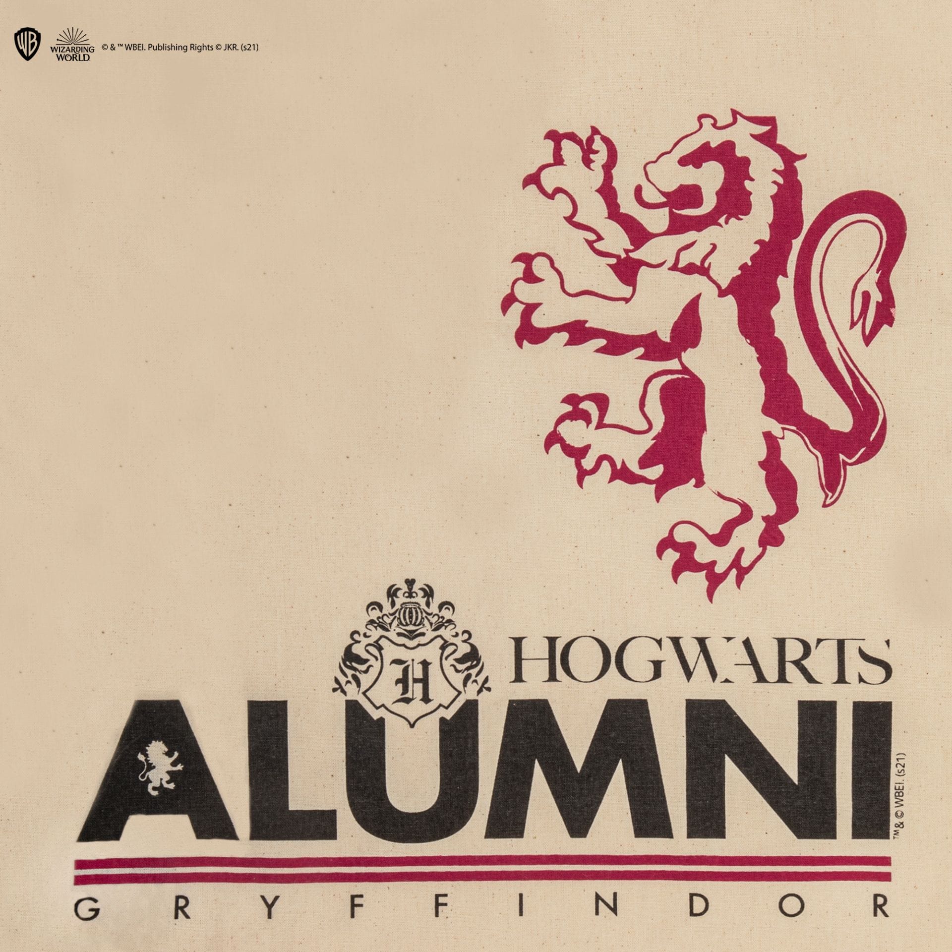 CINEREPLICAS: HARRY POTTER  - TOTE BAG - ALUMNI GRYFFINDOR 4895205604445