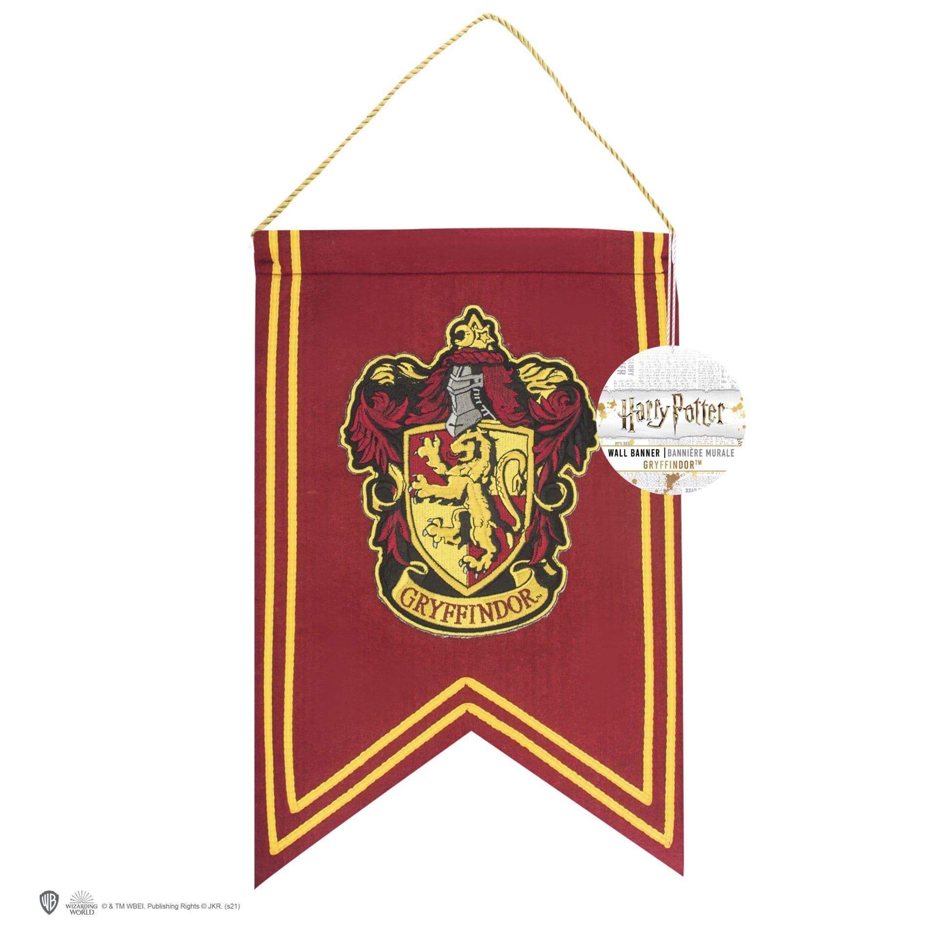 CINEREPLICAS: HARRY POTTER - WALL BANNER - GRYFFINDOR 4895205603905