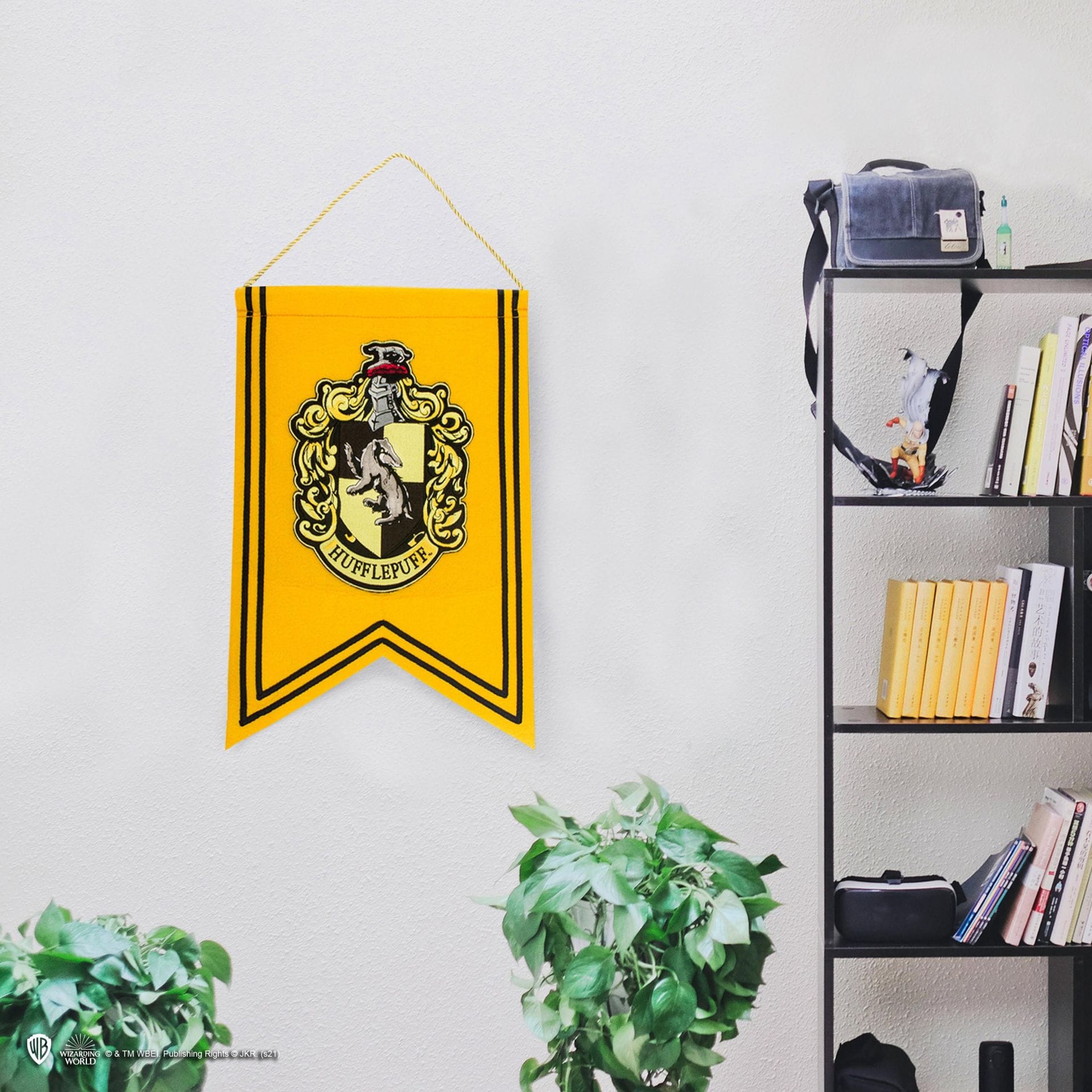 CINEREPLICAS: HARRY POTTER - WALL BANNER - HUFFLEPUFF 4895205603936