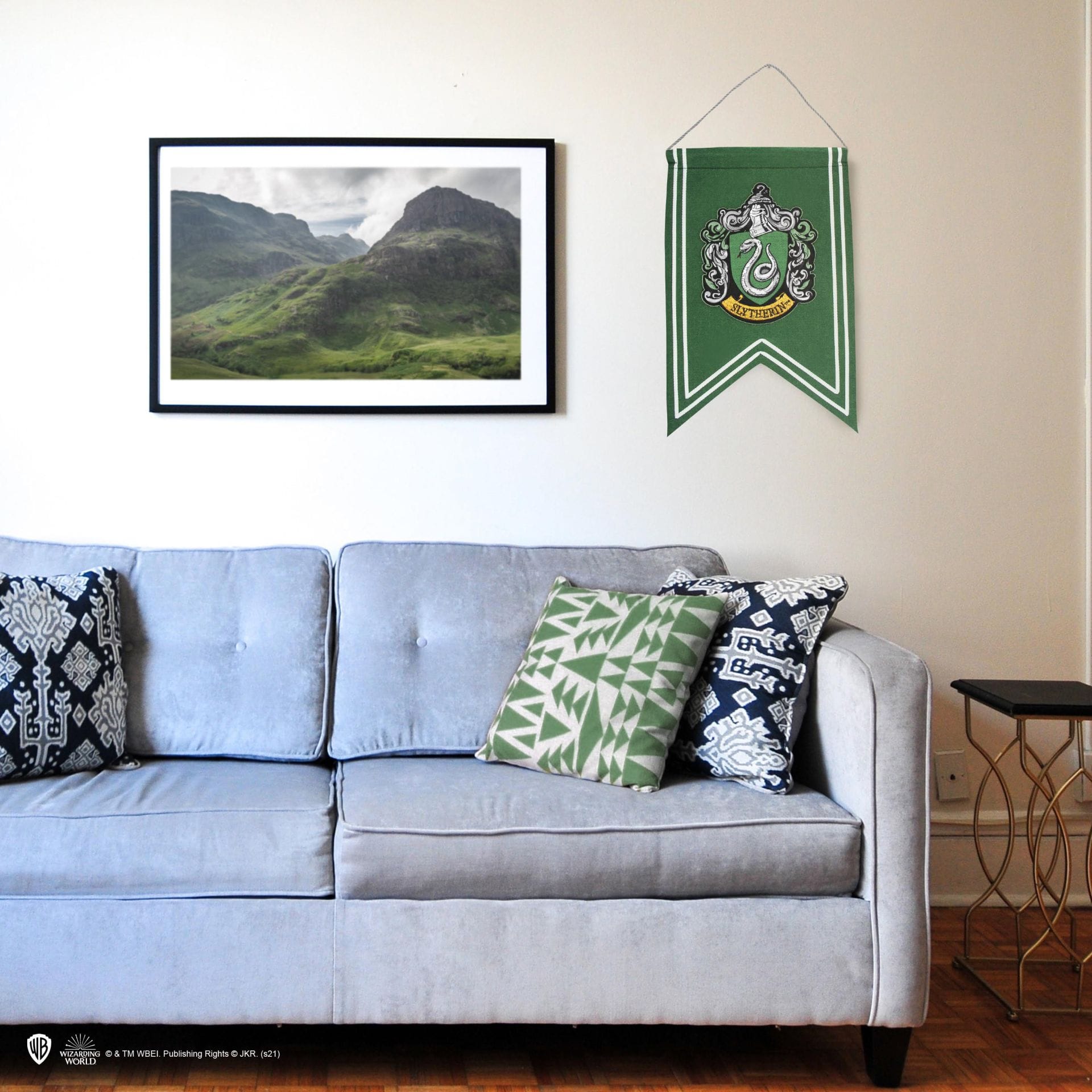 CINEREPLICAS: HARRY POTTER - WALL BANNER - SLYTHERIN 4895205603912
