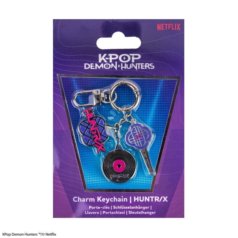 CINEREPLICAS: KPOP DEMON HUNTERS - CHARM KEYCHAIN - HUNTR/X obesek 4895205625624