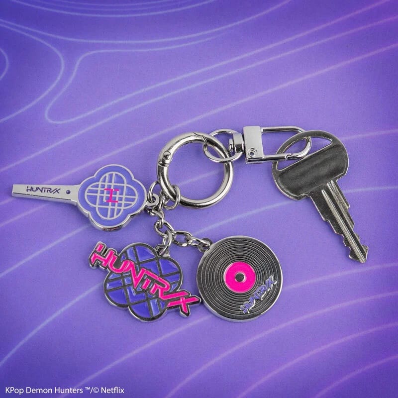 CINEREPLICAS: KPOP DEMON HUNTERS - CHARM KEYCHAIN - HUNTR/X obesek 4895205625624