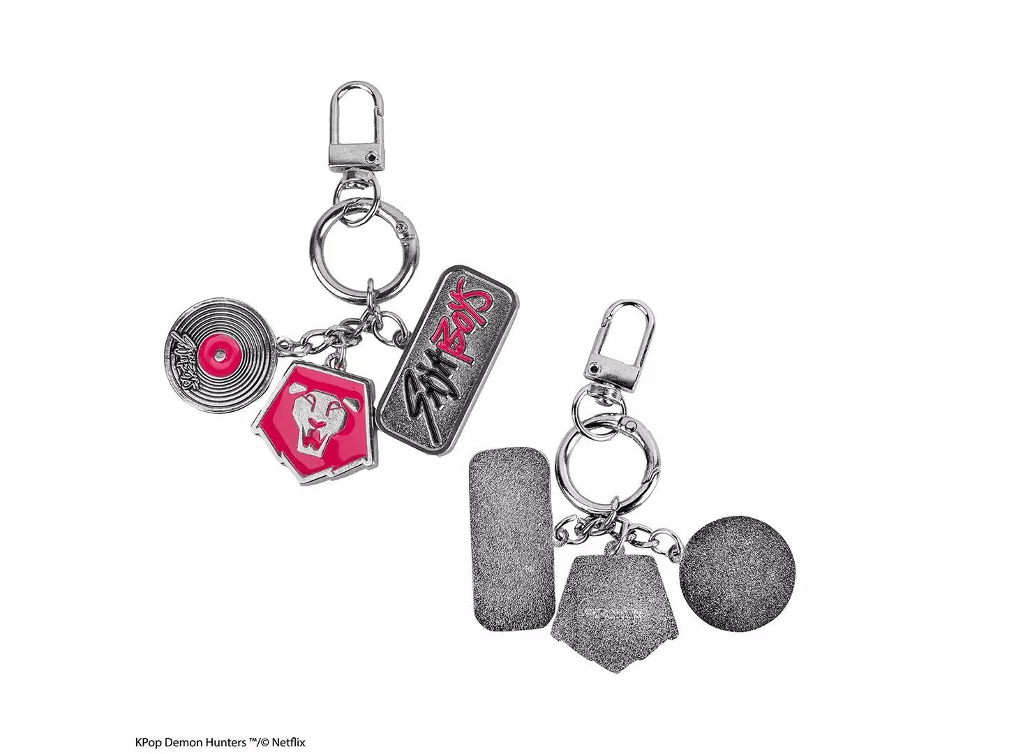 CINEREPLICAS: KPOP DEMON HUNTERS - CHARM KEYCHAIN - SAJA BOYS obesek 4895205625617