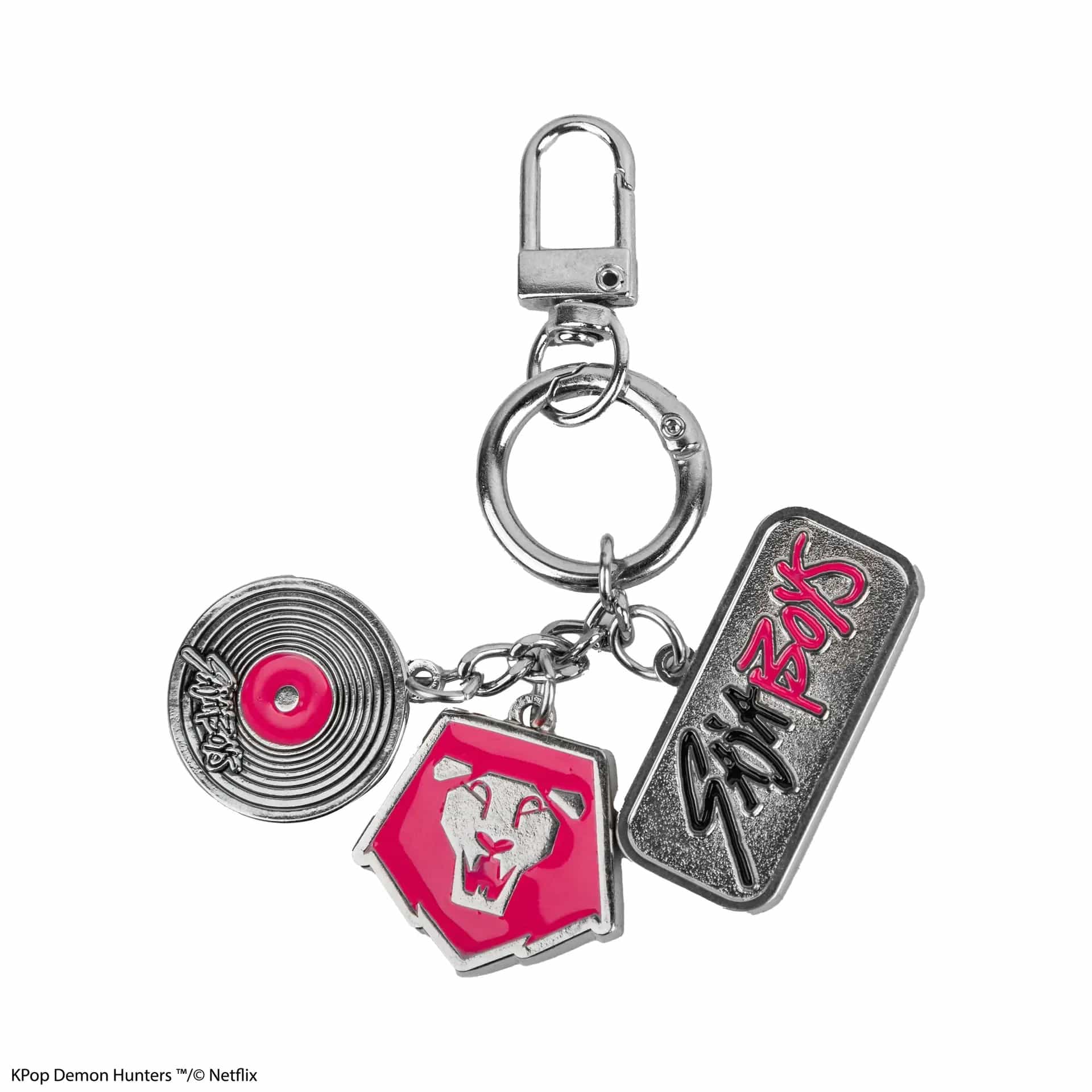 CINEREPLICAS: KPOP DEMON HUNTERS - CHARM KEYCHAIN - SAJA BOYS obesek 4895205625617