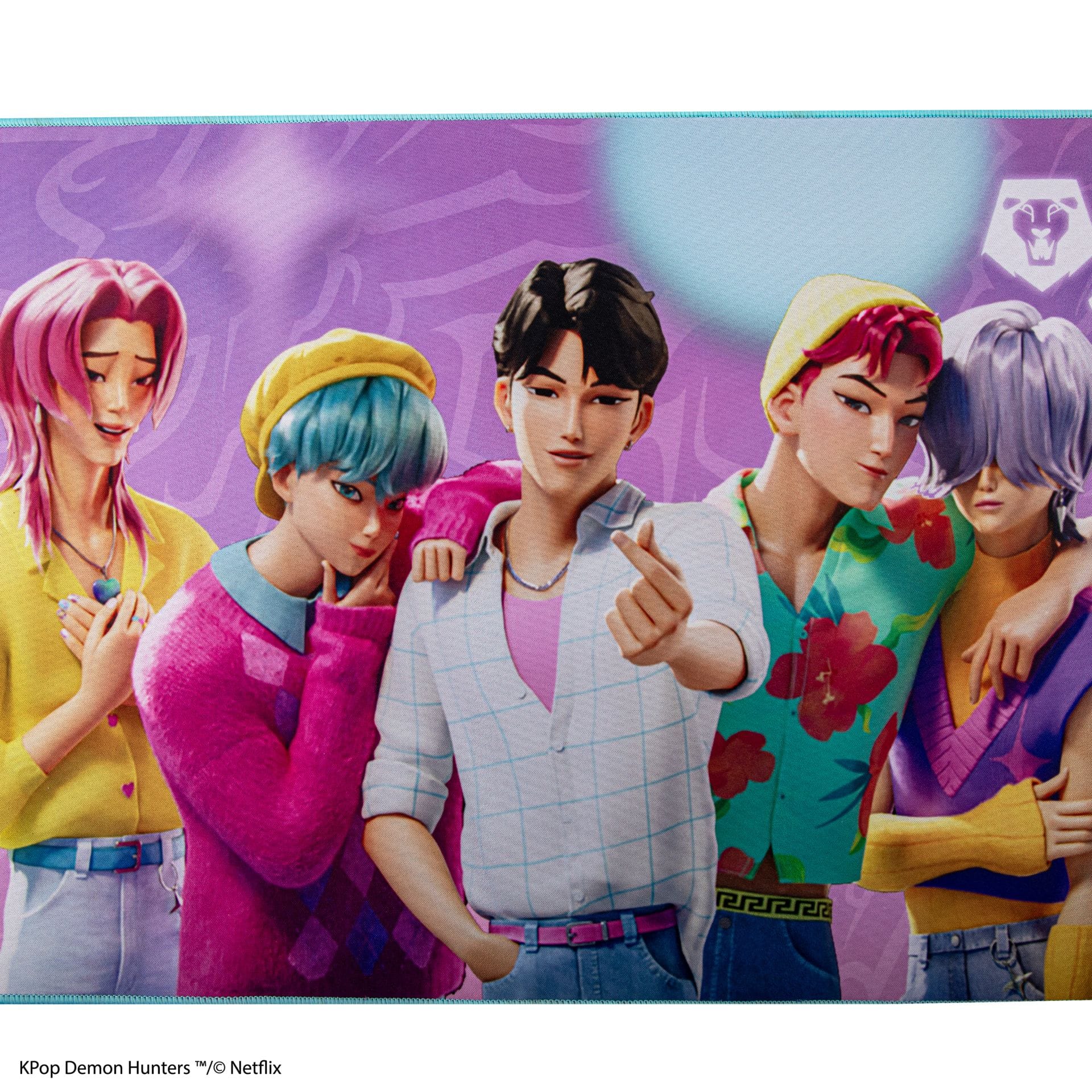 CINEREPLICAS: KPOP DEMON HUNTERS - DESK MAT XL - SAJA BOYS podloga 4895205624832