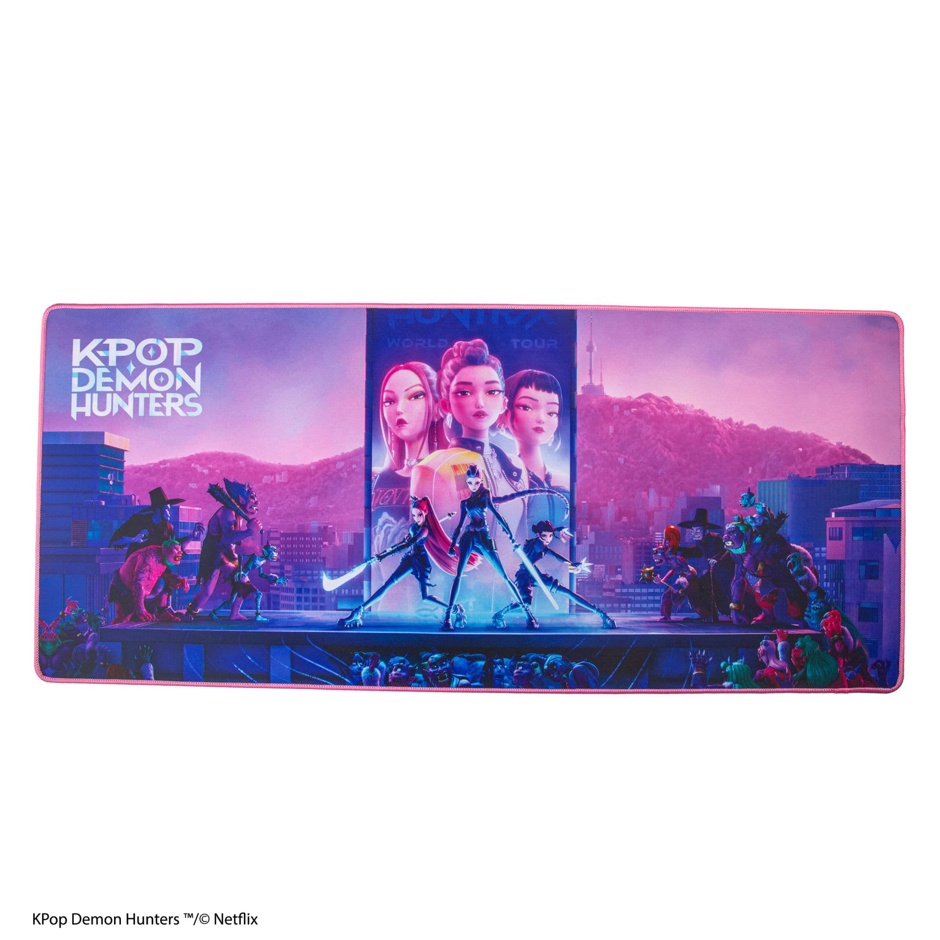 CINEREPLICAS: KPOP DEMON HUNTERS - DESK MAT XL - TAKEDOWN podloga 4895205624825