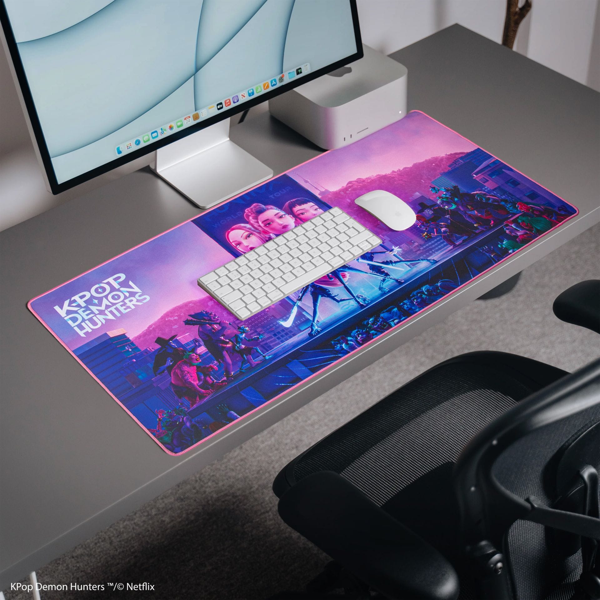 CINEREPLICAS: KPOP DEMON HUNTERS - DESK MAT XL - TAKEDOWN podloga 4895205624825