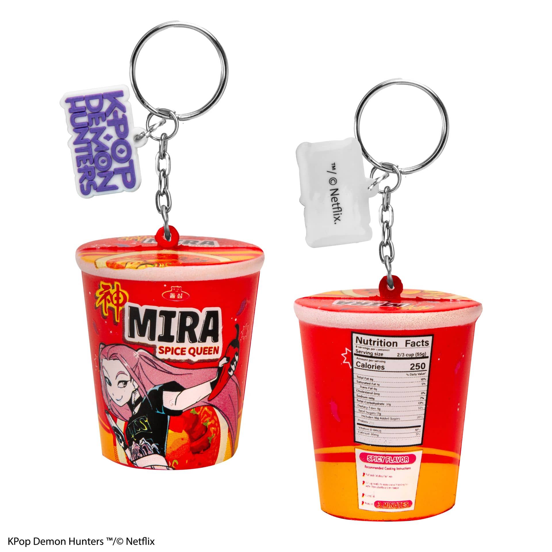 CINEREPLICAS: KPOP DEMON HUNTERS - MIRA SPICE QUEEN NOODLES obesek 4895205625266